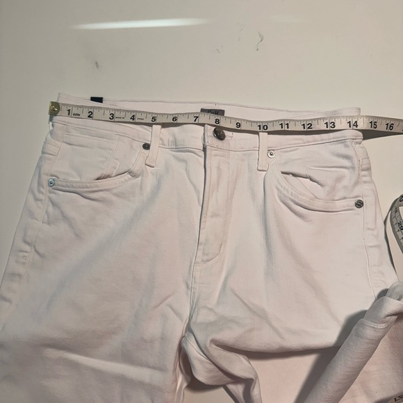 citizens of humanity fleetwood high rise flare white jeans - Picture 5 of 10